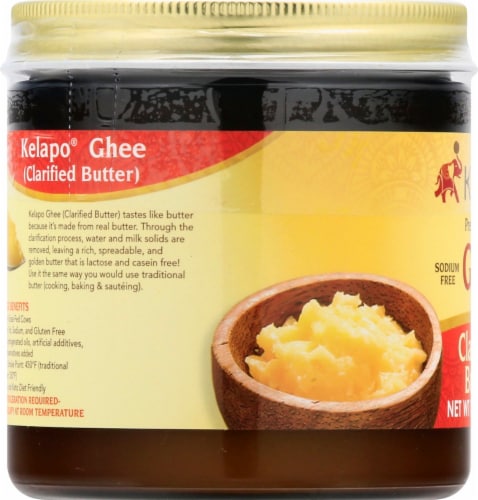 Kelapo® Ghee Clarified Butter Perspective: left