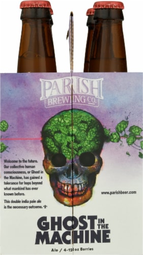 Parish Brewing Co. Ghost in the Machine Ale Perspective: left