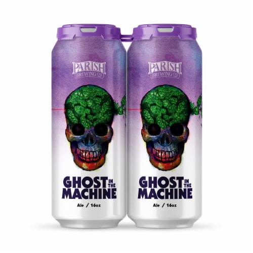 Parish Brewing Ghost In The Machine Pale Ale Craft Beer Perspective: left