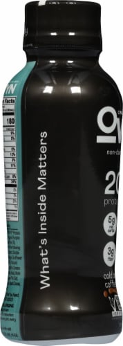 OWYN™ Cold Brew Coffee Plant-Based Protein Drink Perspective: left