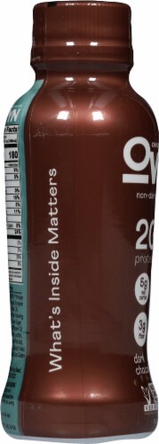 OWYN™ Dark Chocolate Plant-Based Protein Drink Perspective: left