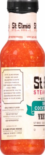St. Elmo Steak House Very Spicy Shrimp Cocktail Sauce Perspective: left