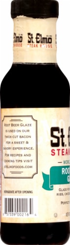 St. Elmo Steak House Root Beer Glaze Perspective: left