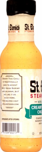 St. Elmo Steak House Creamy Thai Style Chili Sauce Perspective: left