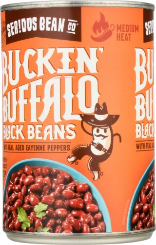 Serious Bean Co® Buckin Buffalo Black Beans Perspective: left