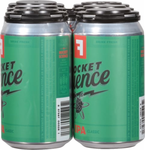 Fullsteam Brewing Rocket Science IPA Perspective: left