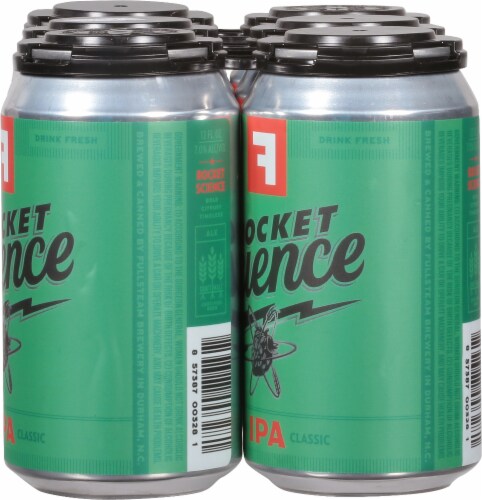 Fullsteam Brewing Rocket Science IPA Perspective: left