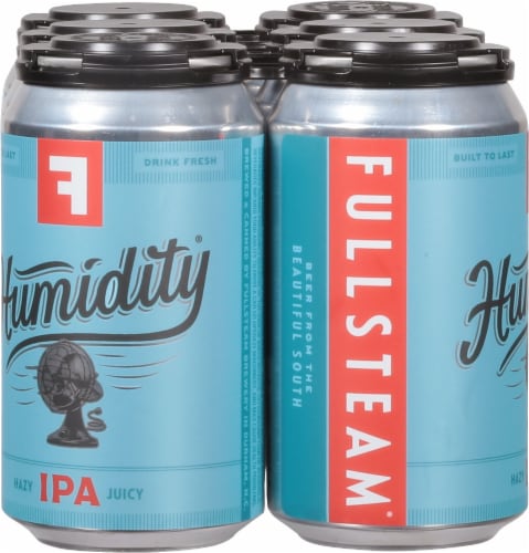 Fullsteam Brewing Humidity Hazy IPA Perspective: left