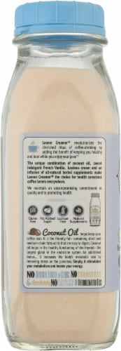 Leaner Creamer® French Vanilla Coconut Oil Creamer Perspective: left