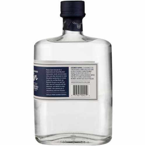 Woody Creek Colorado Dry Gin Perspective: left