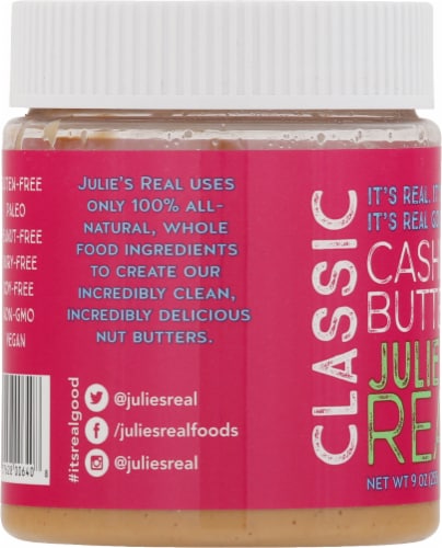 Julie's Real Cashew Butter Perspective: left