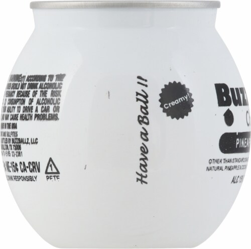 BuzzBallz Chillers Pineapple Colada Chiller Perspective: left