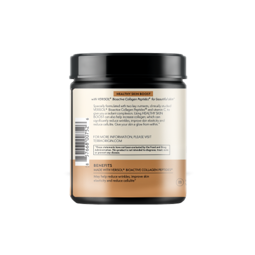 Terra Origin Citrus Verisol Collagen Skin Boost Powder Perspective: left