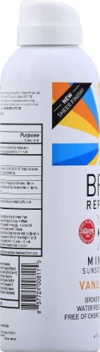 Bare Republic Vanilla-Coco Mineral Sunscreen Spray SPF 50 Perspective: left