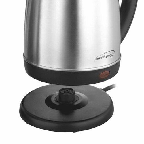 Brentwood 1.7 L Stainless Steel Electric Cordless Tea Kettle 1000W Brushed One Size Pick n Save