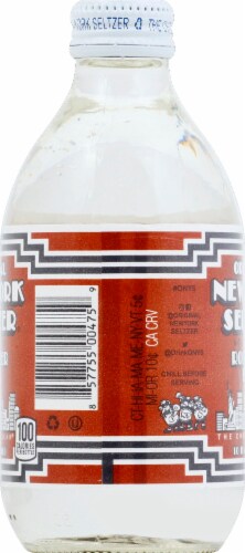 Original New York Seltzer Root Beer Soda Perspective: left
