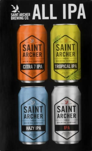 Saint Archer Brewing Company IPA Variety Pack Perspective: left