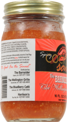 Barnsider Spicy Cocktail Sauce Perspective: left