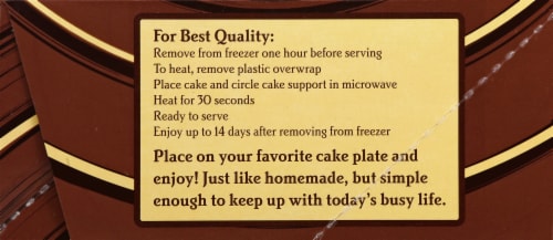 Holley Sweets Mississippi Mud Frozen Pudding Cake Perspective: left