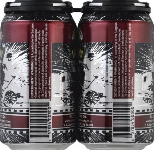LumberYard Brewing Co. Railhead Extra Special Red Ale Perspective: left