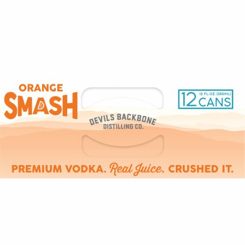 Devils Backbone Distilling Orange Smash Perspective: left