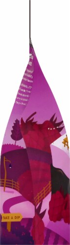 Smash Mallow Dipped Dark Chocolate Raspberry Marshmallow Snacks Perspective: left