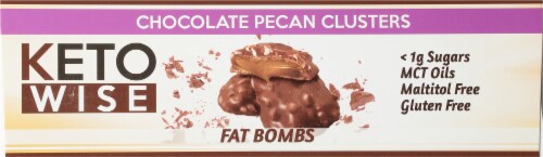 Keto Wise Pecan Clusters Perspective: left