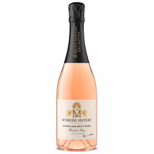 McBride Sisters Wine Brut Rose Perspective: left