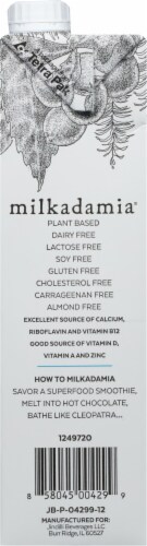 Milkadamia® Unsweetened Macadamia Milk Perspective: left