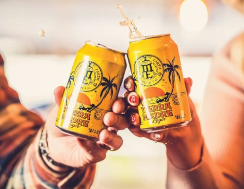 Mother Earth Tierra Madre Mexican Lager Craft Beer Perspective: left
