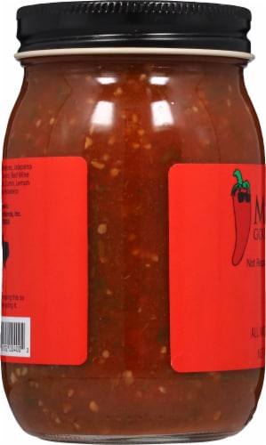 Mateo's Gourmet Hot Salsa Perspective: left