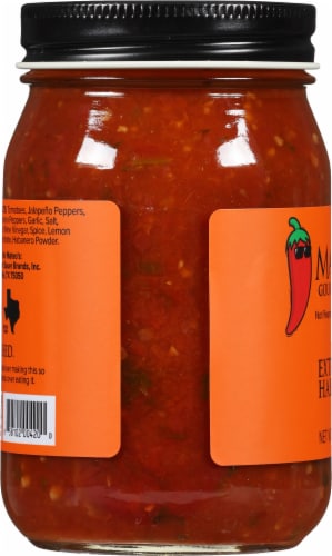Mateo's Habanero Extra Hot Gourmet Salsa Perspective: left