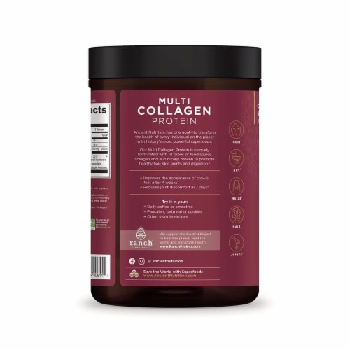 Ancient Nutrition Multi Collagen Protein Powder Perspective: left