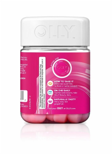 Olly Beauty Gummies Perspective: left