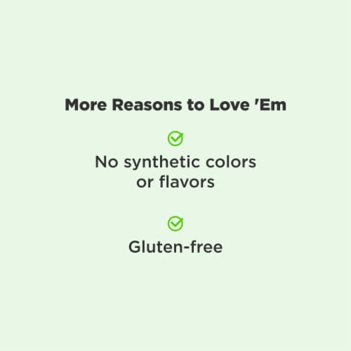 OLLY Probiotic Mango Flavor Gummy Supplement One Billion Live Cultures Perspective: left