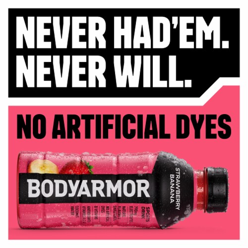 BODYARMOR® Lyte Peach Mango Sports Drink Bottle Perspective: left