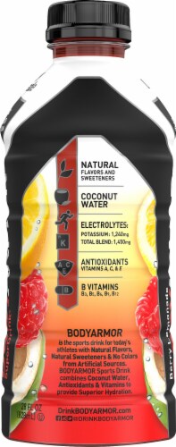 BodyArmor Berry Lemonade Super Drink Perspective: left