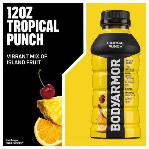 BODYARMOR SuperDrink Tropical Punch Sports Drink Perspective: left