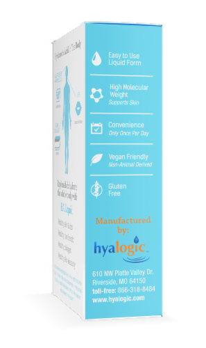 Beauty From Within Liquid Hyaluronic Acid Perspective: left