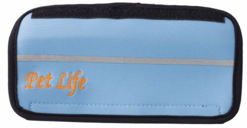 Pet Life Extreme-Neoprene Joint Protective Reflective Pet Sleeves Perspective: left