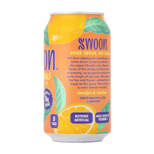 Swoon Zero Sugar Half and Half Lemonade Perspective: left