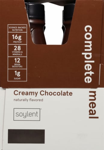 Soylent® Creamy Chocolate Ready-to-Drink Meal Perspective: left
