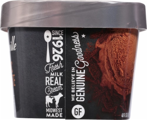 Hudsonville Chocolate Ice Cream Perspective: left