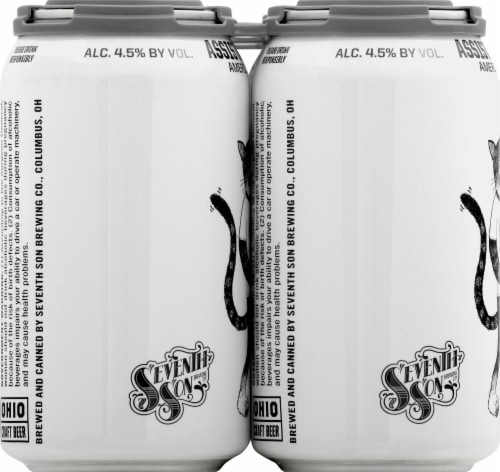 Seventh Son Brewing Co. American Golden Ale Perspective: left