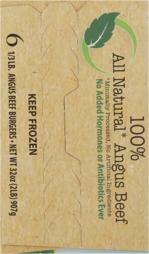 First Avenue Foods Brooklyn Burger All Natural Steakhouse Burgers Perspective: left