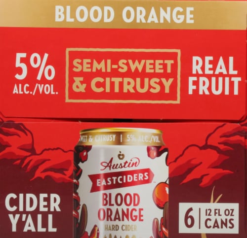 Austin Eastciders™  Blood Orange Cider Perspective: left