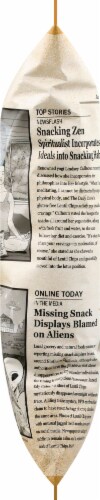 The Daily Crave® Aged White Cheddar Lentil Chips Perspective: left