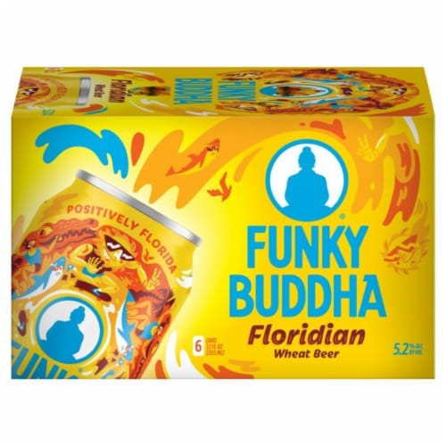 Funky Buddha Floridian Wheat Craft Beer Perspective: left