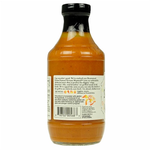 Brownwood Farms Good Slatherin' Wing Sauce Perspective: left