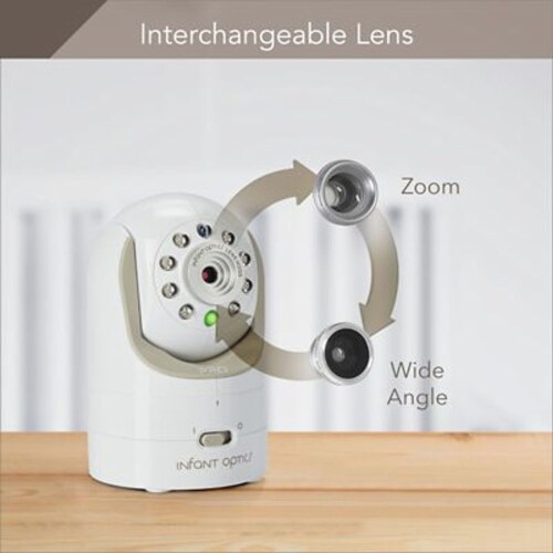 Infant optics screen went hot sale white